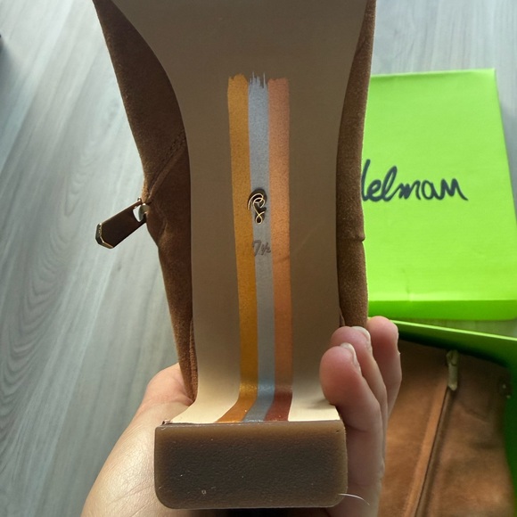 Sam Edelman Brown Suede Booties - Picture 3 of 4
